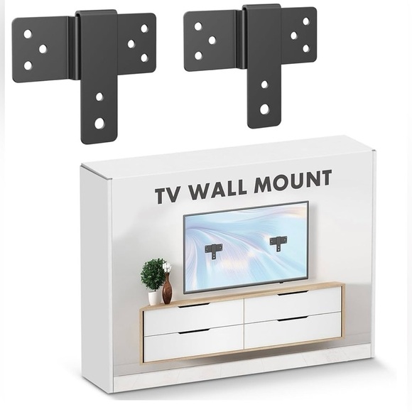 NIB No Stud TV Wall Mount, Ultra Slim Fit TV Wall Mount - Picture 1 of 6